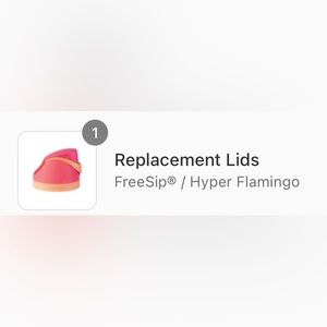 NWT - Owala FreeSip Replacement Lid Hyper Flamingo